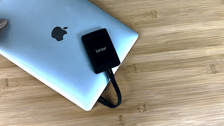 iPhone15Pro影像CP来了！雷克沙SL500移动固态硬盘磁吸套装评测(图5)