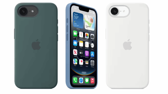 苹果iPhone16e硅胶保护壳有五种配色售价329元(图1)