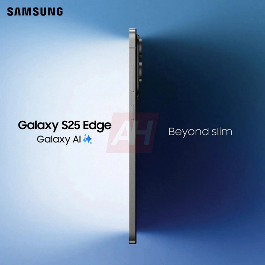三星最薄旗舰GalaxyS25Edge手机宣传物料曝光：2亿主摄、厚58毫米(图4)
