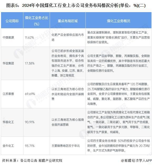 【行业深度】洞察2025：中国煤化工行业竞争格局及市场份额（附市场集中度、等）(图5)