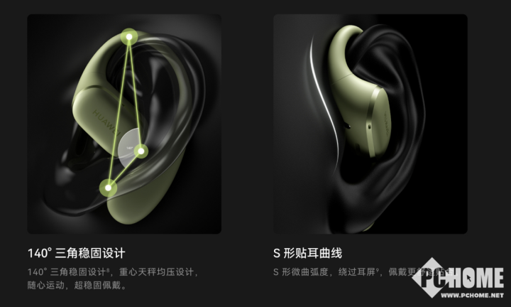 超稳佩戴体验华为首款开放式耳挂耳机FreeArc正式开启预订(图2)