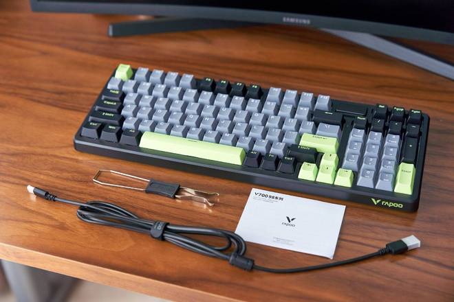 “价格屠夫”又双叒来啦！雷柏V700DIY-98能不能退烧？(图3)