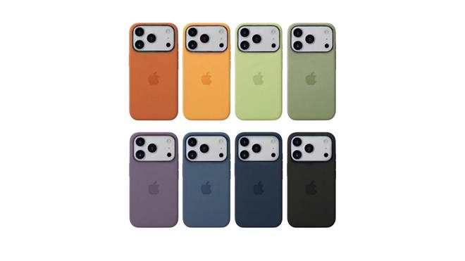 苹果iPhone17系列液态硅胶手机壳曝光：首加挂绳孔设计(图1)