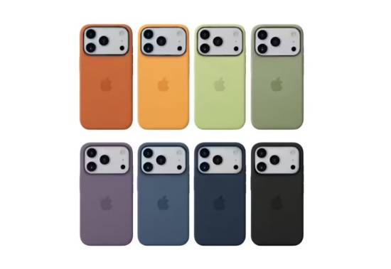 iPhone17系列液态硅胶手机壳8色曝光首加挂绳孔(图1)