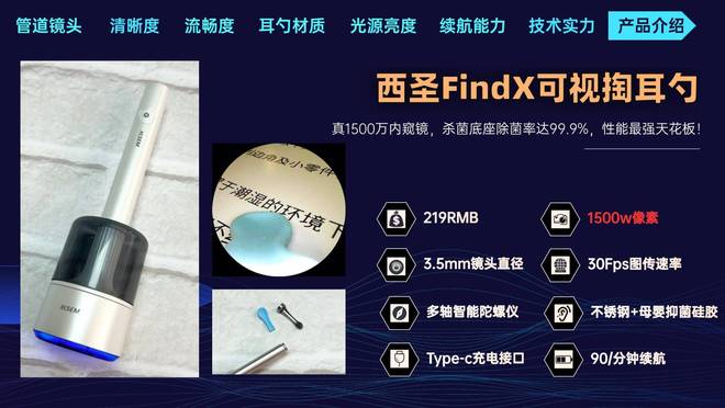 可视掏耳勺好用吗安全吗？推荐10款高性价比可视掏耳勺机型！(图2)