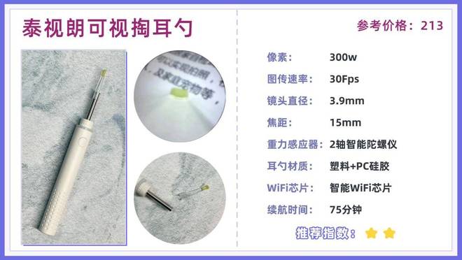 可视掏耳勺哪个牌子好？2025像素最清楚的十大可视掏耳勺揭秘(图18)