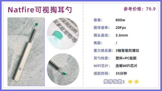 可视掏耳勺哪个牌子好？2025像素最清楚的十大可视掏耳勺揭秘(图17)