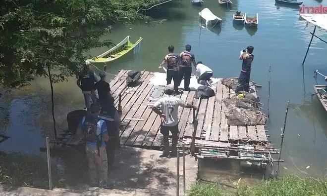 泰国再爆“华人”命案女性尸体被装箱沉湖30斤哑铃成破案关键(图9)