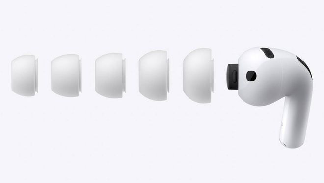 新增XXS号：苹果AirPodsPro3提供5种耳塞尺寸(图1)