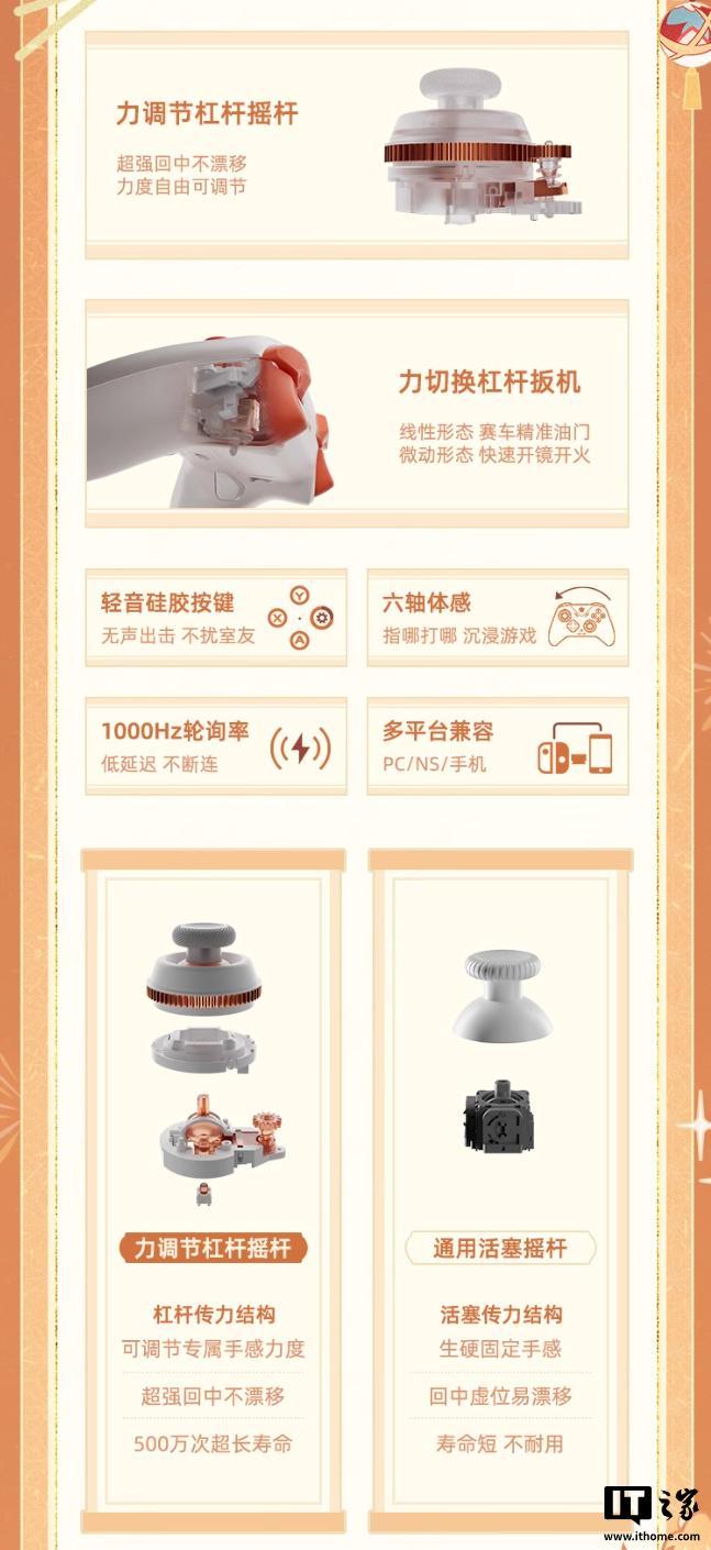 米哈游联合飞智推《原神》宵宫定制手柄礼盒10月31日预售(图4)