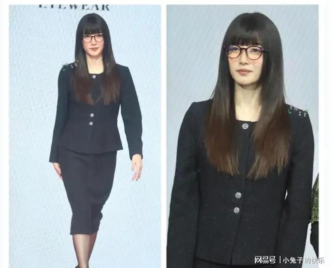 39岁江疏影活动造型引争议脸僵似硅胶被指整容后认不出(图2)