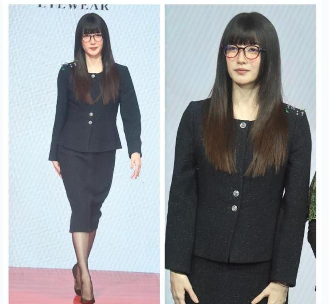 比整容还离谱!39岁江疏影现身活动脸僵似硅胶造型丑到认不出(图2)