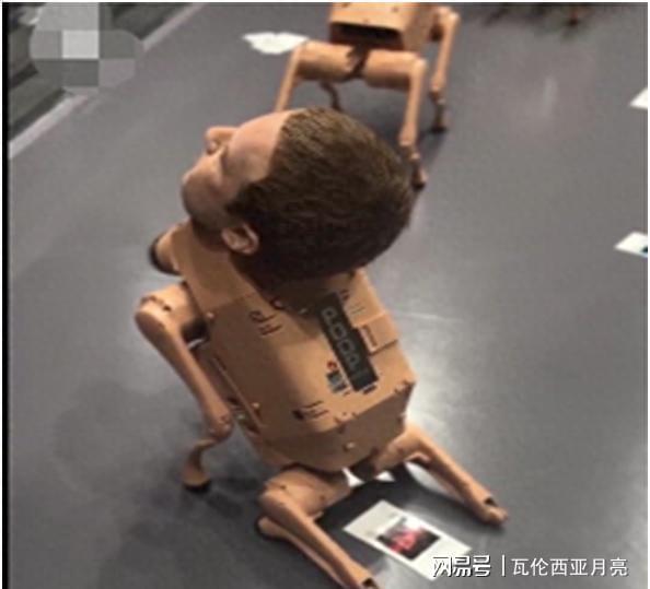 迈阿密巴塞尔艺术展戴着硅胶面具的机器狗居然学马斯克“排泄”(图1)