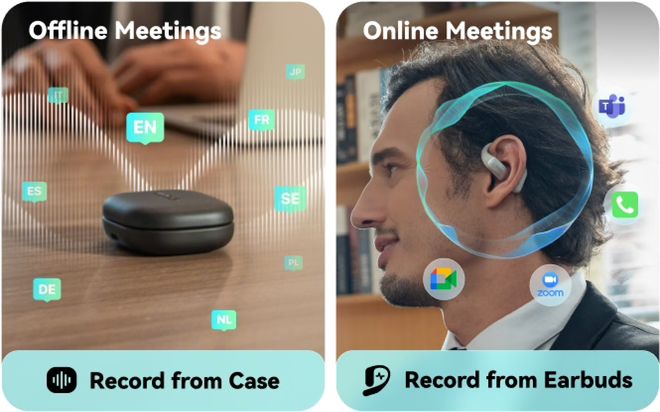 “AI思考伙伴”再升级!出门问问4GAI录音耳机TicNotePods正式上线Kickstarter(图5)