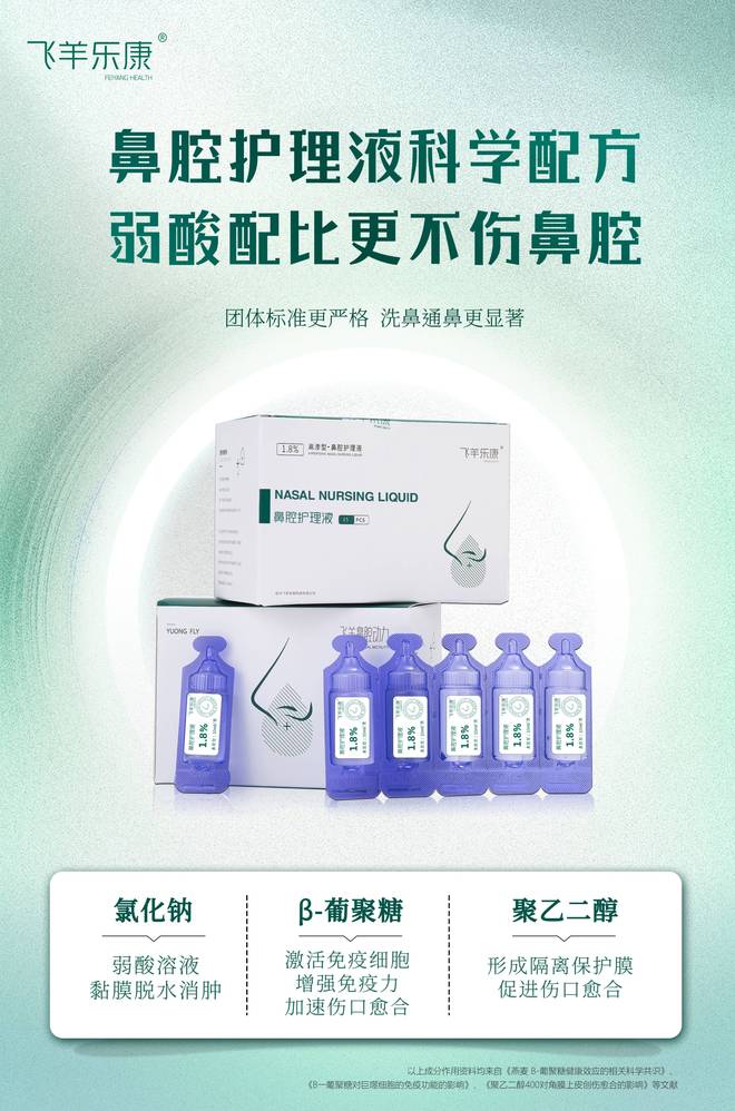 选择洗鼻器前必读：吸鼻只是缓解洗鼻才是护理｜飞羊专注后者(图1)