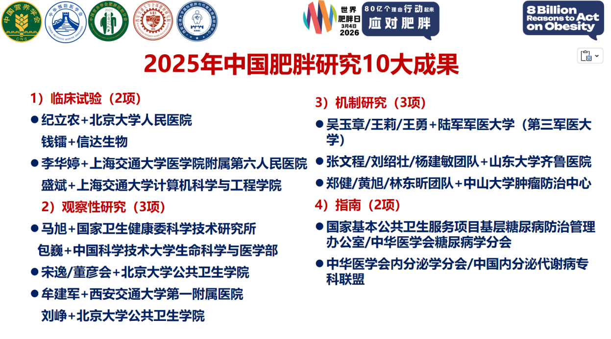 2026年“世界肥胖日-中国在行动”系列活动举办(图1)