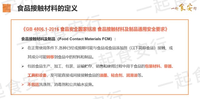 收藏：食品行业常用物料的食品级——证明汇总！(图1)